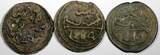 Morocco Sidi Mohammed IV LOT OF 3 COINS AH1284(1868) 4 Fulus Marrakesh C166.2(9) Uncertified
