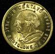 1 Centavo 1990 Guatemala Bartolome de las Casas Brass 1991  UNC KM# 275.3 (24 620) unz