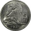 5 Francs Belgium Leopold III 1939  BELGIE BELGIQUE 25mm XF SCARCE KM# 117.1 (559) Uncertified
