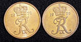 Bronze Denmark Frederik IX  1972 5 Ore UNC .KM# 848.1 RANDOM PICK (1 Coin) unz