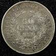 50 Centimes FRANCE Silver 1850 A  Paris Mint Nice Toned KM# 769.1 (25 505) Uncertified