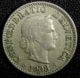 5 Rappen SWITZERLAND Copper-Nickel 1908 B  KM# 26 (23 767) Uncertified