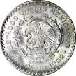 1962 Peso 1962 Mexico ESTADOS UNIDOS MEXICANOS Silver  Jose Morelos NGC MS63 KM#459(5)