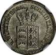 Germany 1 Kreuzer German States WÜRTTEMBERG Silver 1873  NGC UNC DETAILS KM# 612 (04) NGC unz DETAILS KM