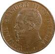 1962 ITALY Vittorio Emanuele II Copper 1867 M Centesimo UNC KM# 1.1 (23 905) unz