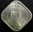5 Cents Netherlands Antilles Copper-Nickel 1974  SCARCE KEY DATE KM# 13 (23 731) Uncertified