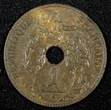 France 1 Cent French Indo-China Bronze 1902 A  Paris Mint 27.5 mm XF KM# 8 (27 231) Uncertified