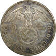 Mark Germany - Third Reich Silver 1939 A 2 Reichs  Hindenburg KM# 93 (22 414) Uncertified