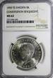 5 Kronor SWEDEN Silver 1959 TS  NGC MS62 Constitution Sesquicentennial KM# 830(3)