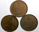 FINLAND Nicholas II Copper 1908 5 Penniä KM# 15 RANDOM PICK (1 Coin) (27 154) Uncertified