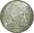 Mark Germany - Third Reich Silver 1939 G 2 Reichs  Hindenburg KM# 93 (22 297) Uncertified