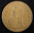 Unknown 1 Penny Great Britain Elizabeth II Bronze 1966  KM# 897 (27 284) Uncertified