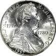 25 Schilling Austria Maria Theresia Silver 1967  NGC MS63 KM# 2901 (01)