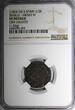 1/2 Real 1454-74 SPAIN Henry IV (1454-1474) Silver  Seville NGC VF DETAILS Toned (003)