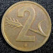2 Rappen SWITZERLAND Bronze 1951 B  KM# 47 (23 398) Uncertified