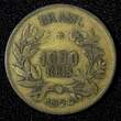 1000 Reis BRAZIL Aluminum-Bronze 1924  1st Year Type KM# 525 (27 662) Uncertified