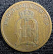 Bronze SWEDEN Oscar II  1904 2 Ore Large Letters KM# 746 (23 114) Uncertified