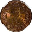 1/4 Anna India-British George V Bronze 1930 (C)  NGC MS64 BN KM# 512 (010)
