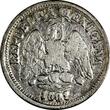 10 Centavos Mexico SECOND REP. 1891/89 ZS Z  Zacatecas RARE OVERDATE KM#403.10(3) Uncertified
