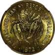 10 Francs Madagascar Aluminium-Bronze 1972  NGC MS65 TOP GRADED KM# 11 (014)