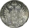 1 Taler Austria Franz I Silver 1824 C  Long Hair Prague NGC AU Details KM#2162(2)