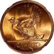1968 Penny 1968 Ireland Republic Bronze  NGC MS66 RD NICE RED Hen with chicks KM11 (3)