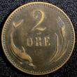 Bronze Denmark Christian IX  1897 VBP 2 Ore KM# 793.2 (23 776) Uncertified