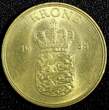 1 Krone DENMARK Frederik IX Aluminum-Bronze 1958 C S  GEM BU COIN KM# 837.2 (788) Uncertified