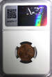 1/6 Skilling SWEDEN Carl XIV Johan 1832  NGC MS65 RB TOP GRADED KM# 634 (004)
