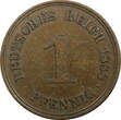 1 Pfennig Germany - Empire Wilhelm I Copper 1888 A  KM# 1 (22 475) Uncertified