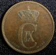 Bronze Denmark Christian IX  1899 VBP 2 Ore KM# 793.2 (23 779) Uncertified