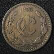 1 Centavo Mexico ESTADOS UNIDOS MEXICANOS Bronze 1906  narrow date KM# 415 (441) Uncertified