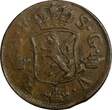 SWEDEN Adolf Frederick (1751-1771) 1760 S.M. 2 Ore Mintage-558,000 KM#461 (101) Uncertified