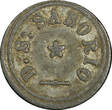Token COSTA RICA Lead (ca.1880)  ALAGUELA D.S. SABORIO 16mm Rulau-Ala2 (21 819)