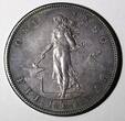 1 Peso 1903 Philippines Silver 1904 S  38mm Large type aUNC NICE TONED KM# 168 (867)