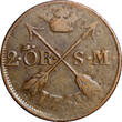 SWEDEN Adolf Frederick 1751 2 Ore, S.M.Low Mintage353,000 SCARCE KM# 461 (2501) Uncertified
