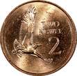 2 Ngwee Zambia Kenneth Kaunda 1983  GEM BU KM# 10a RANDOM PICK (1 Coin) (83) Uncertified