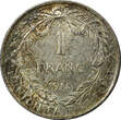 1 Franc Belgium Albert I Silver 1913  Dutch 23 mm High Grade KM# 73.1 (22 218) Uncertified
