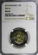 10 Pesos DOMINICAN REPUBLIC 2010  NGC MS65 MELLA Poland Mint KM# 106 (018)