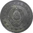 5 Dinara Yugoslavia Zinc 1945  WWII Issue 26.5mm 1 Year Type UNC KM# 28 (24 482) unz