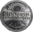 50 Pfennig Germany, Weimar Republic 1920 D  NGC MS64 GEM BU Munich Mint KM# 27(1)