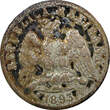 10 Centavos Mexico SECOND REPUBLIC Silver 1893 Ca M  Chihuahua Mint KM#403.1 (86) Uncertified