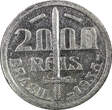2000 Reis Brazil Silver 1935  Duke of Caxias 1 YEAR TYPE KM# 535 (22 315) Uncertified