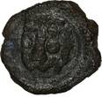 Italy  SICILY Italian states William II (1166-1189) AE 1 Follaro Lion Biaggi-1232 (163) Uncertified