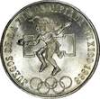 25 Pesos MEXICO Silver 1968 Mo  NGC MS65 Olympic Games Even Rings KM# 479.1 (9)