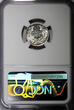 50 Stotinki Bulgaria Ferdinand I Silver 1913  NGC MS61 Nice Toned KM# 30 (029)