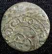 Solidus LIVONIA Riga CARL XI of Sweden Silver 1660  Off Center KM#55 (23 105) Uncertified