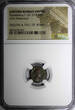 NUMMUS 379-395 AD EASTERN ROMAN Theodosius I,AD 379-395 AE4  /Christian VICTORY ANGEL NGC(7)