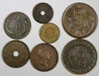 Denmark Copper LOT OF 7 COINS 1810-1927 VF-XF CONDITION (17 089) Uncertified