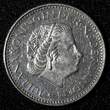 1 Gulden Netherlands Juliana Nickel 1980  25 mm Last Year KM# 184a (27 947) Uncertified